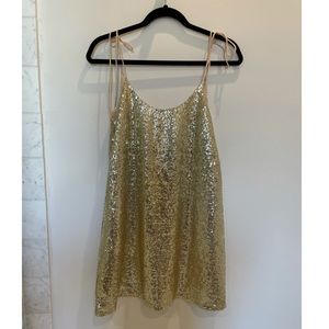 Urban Outfitters Sequin Strappy Dress